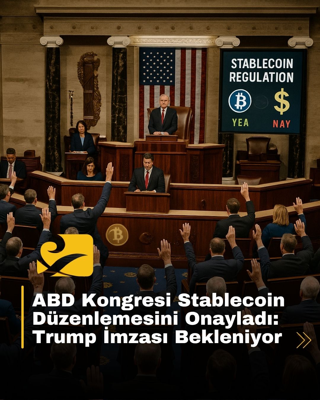 ABD Kongresi’nde onaylanan stablecoin yasası kripto para dünyasını nasıl etkileyecek?