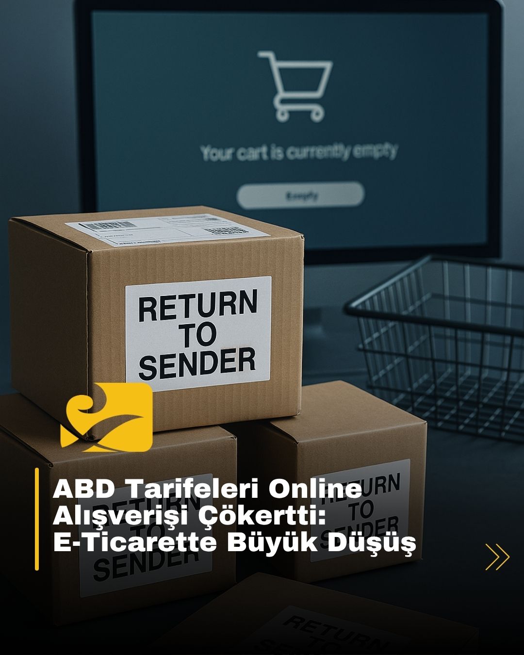 ABD tarifeleri sonrası online alışverişte büyük düşüş yaşandı; e-ticaret sektörü darbe aldı