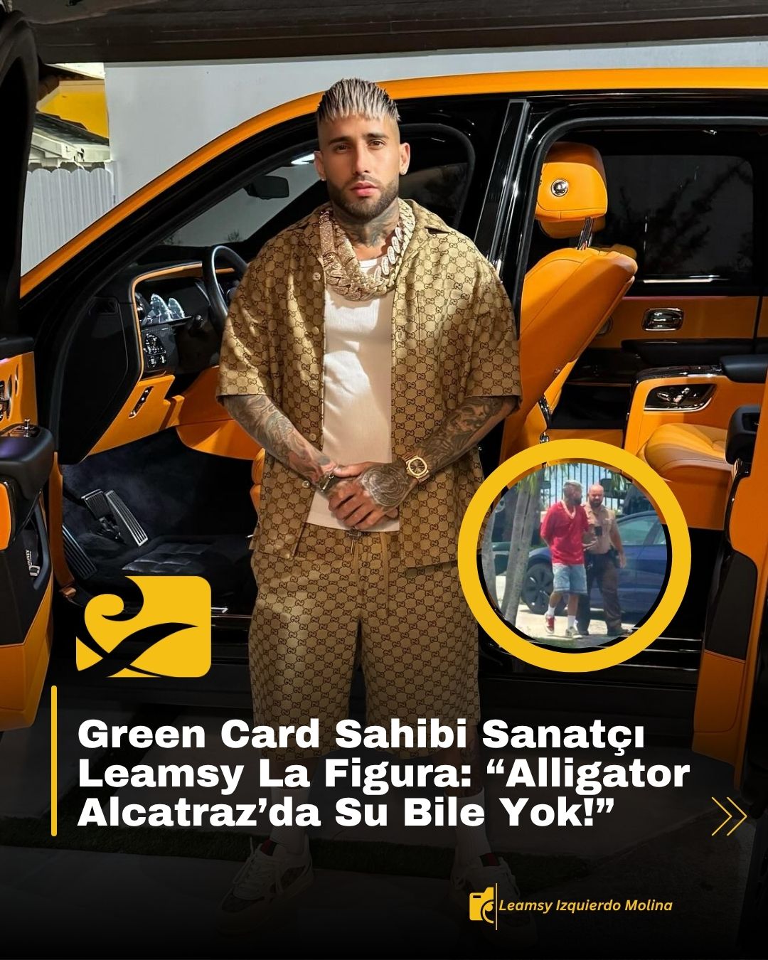 Green Card sahibi Kübalı sanatçı Leamsy La Figura, Florida’daki Alligator Alcatraz tesisinde tutuluyor ve insanlık dışı koşulları ifşa ediyor