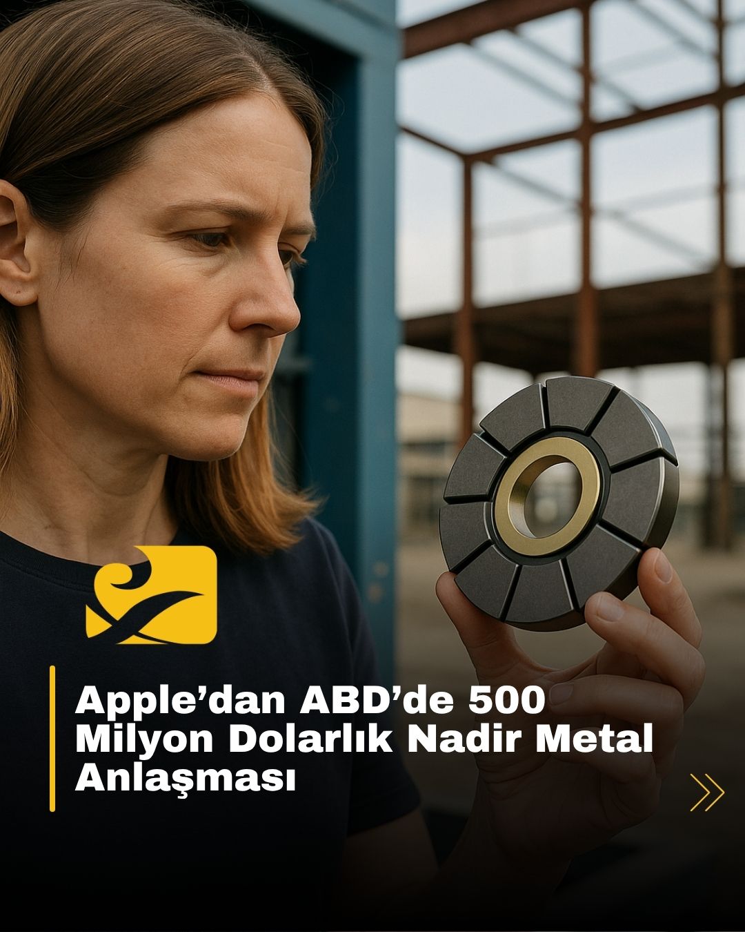 Apple, MP Materials ile 500 milyon dolarlık anlaşmayla nadir toprak mıknatıslarını Texas'tan tedarik edecek