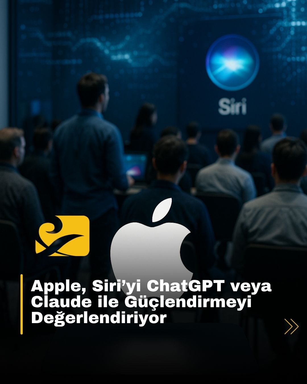 Apple, Siri için ChatGPT veya Claude yapay zekâ modellerini kullanmayı planlıyor