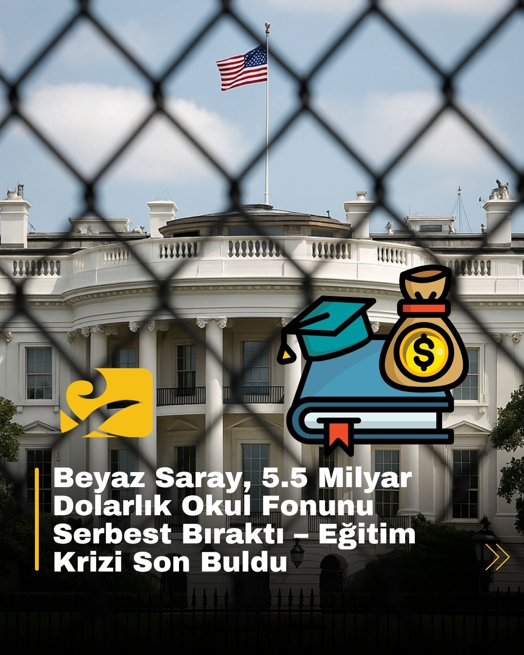 Beyaz Saray, 5.5 milyar dolarlık federal okul fonunu serbest bıraktı. Eğitimciler, yeni eğitim yılı öncesinde kriz yaşamıştı