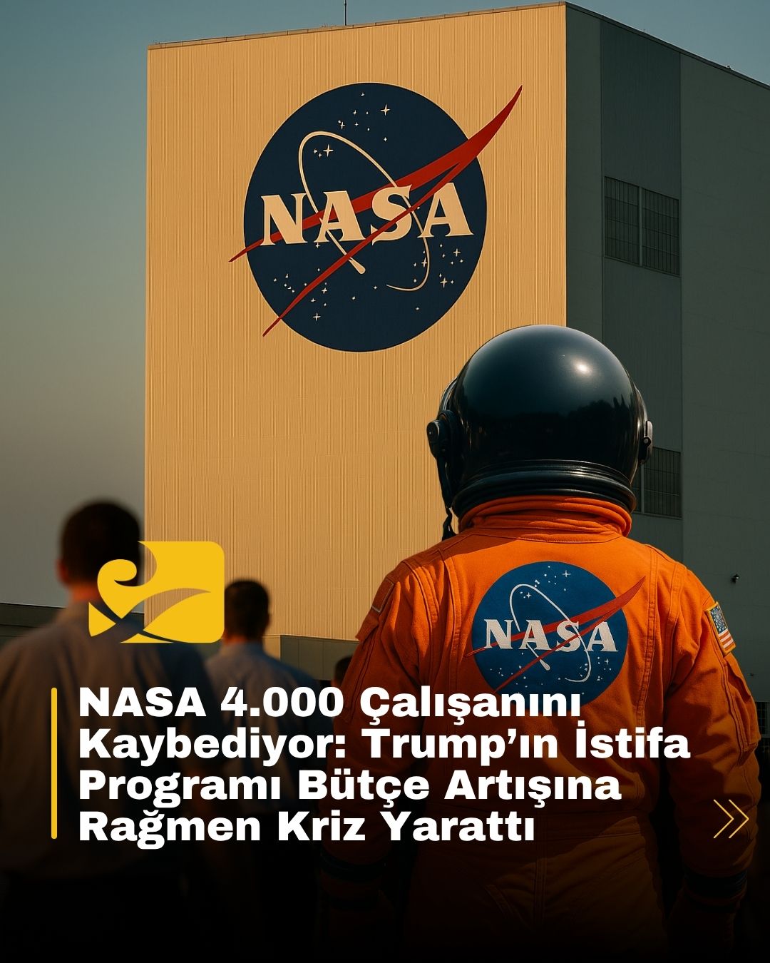 NASA, Trump yönetiminin ertelenmiş istifa programı nedeniyle yaklaşık 4.000 çalışanını kaybediyor. Bu, ajansın %20'si kadar