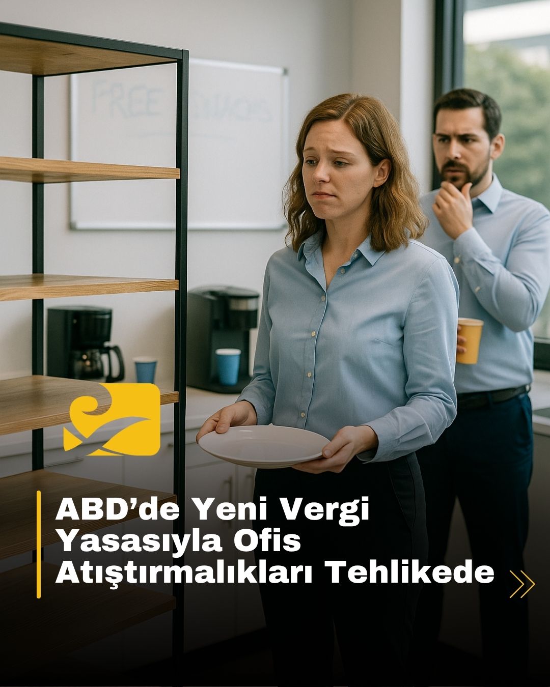 ABD ofislerinde çalışanlara sunulan ücretsiz yiyecekler vergi desteği sona erdiği için tehlikede