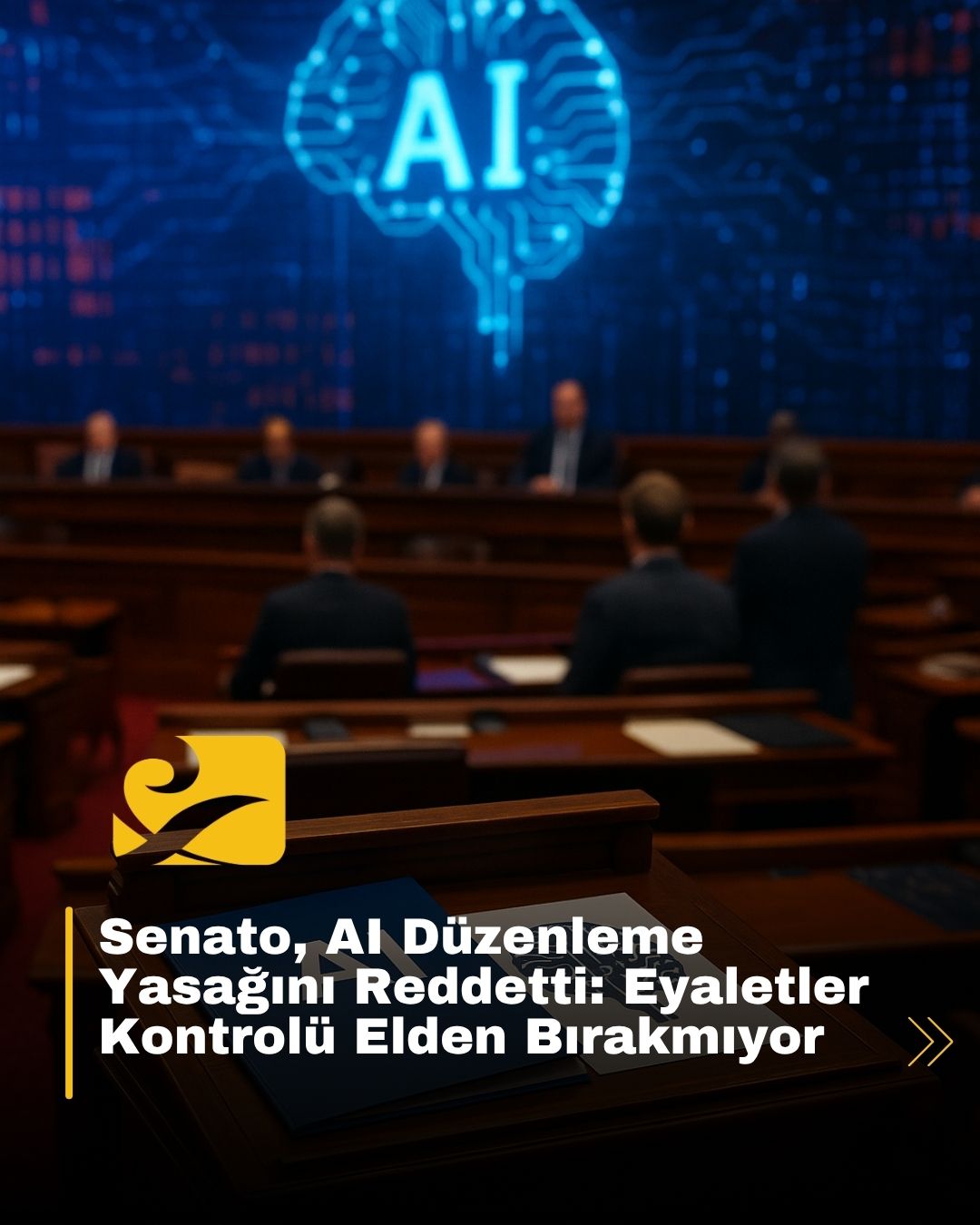 Senato, eyaletlerin AI düzenleme yetkisini koruyan yasa kararını 99’a 1 oyla kabul etti