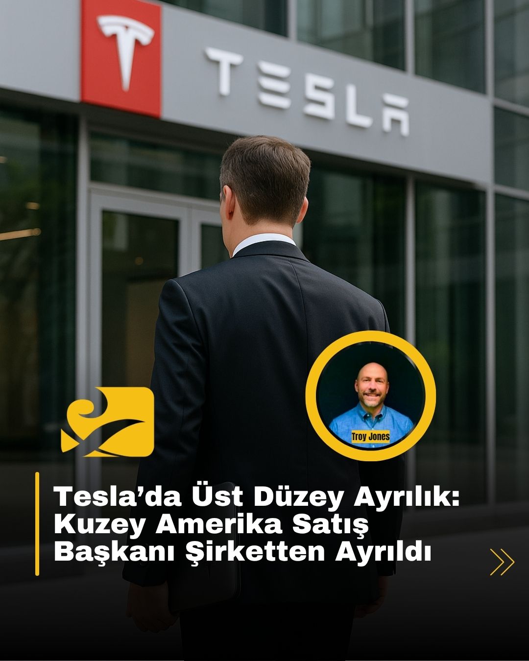 Tesla’nın Kuzey Amerika satış lideri Troy Jones, 15 yıl sonra şirketten ayrıldı