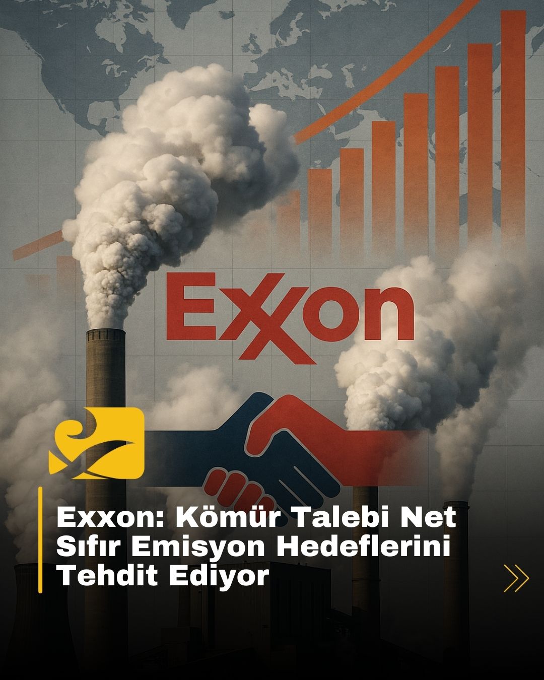 exxon-net-sifir-emisyon Exxon Mobil, kömür ve ucuz enerji talebinin net sıfır emisyon hedeflerini tehdit ettiğini açıkladı