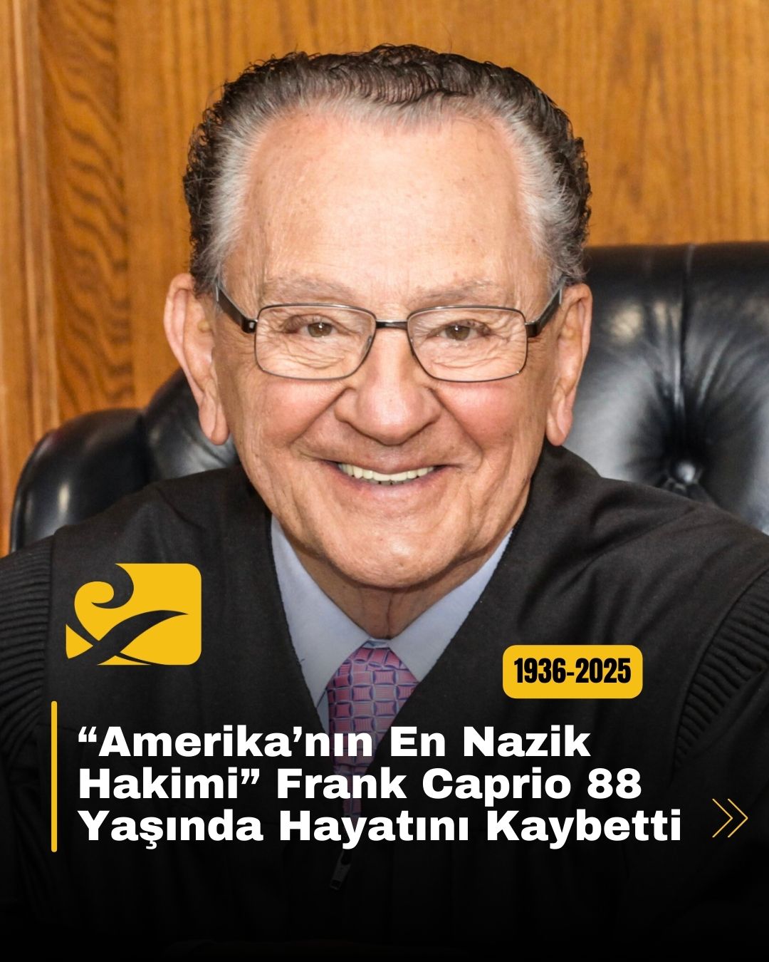“Amerika’nın en nazik hakimi” Frank Caprio vefat etti