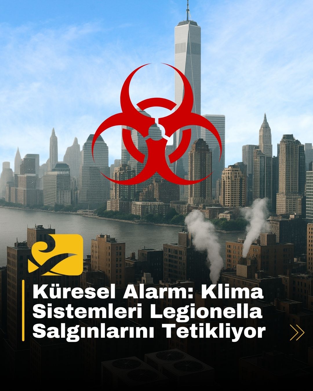 Legionella bakterisi klima sistemlerinden yayılarak küresel salgınlara yol açıyor, 2025’te vakalar rekor seviyeye çıktı