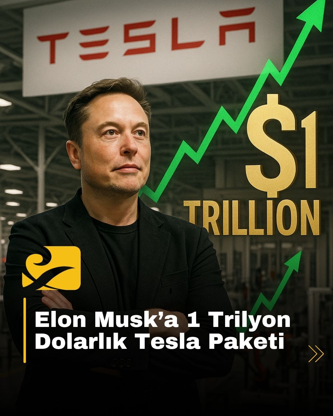Tesla, Elon Musk’a 1 trilyon dolarlık ödeme paketi açıkladı; şirket değerini 8 kat artırması gerekiyor