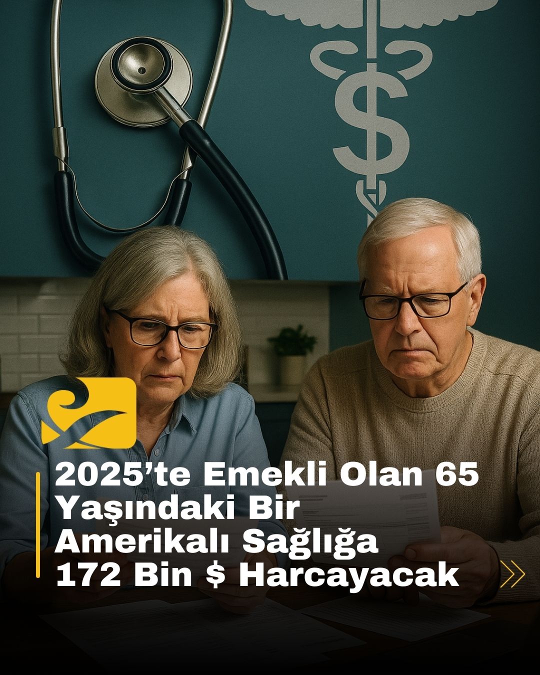 2025’te emekli olan Amerikalıların sağlık giderleri ortalama 172.500 $ olarak açıklandı.
