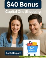Capital One Shopping ile $40 bonus kazandıran fırsat görseli