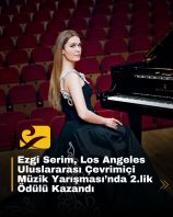 Los Angeles Uluslararası Çevrimiçi Müzik Yarışması’nda ödül kazanan müzisyen Ezgi Serim